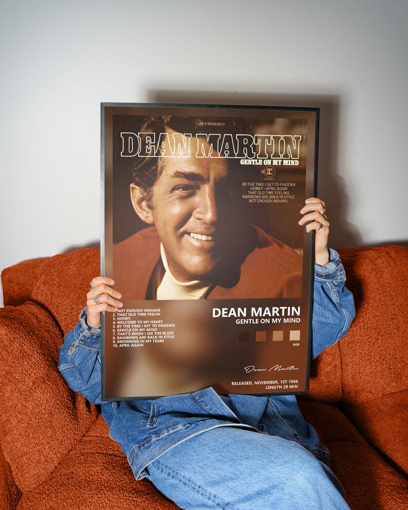 Music poster: Dean Martin — Gentle On My Mind