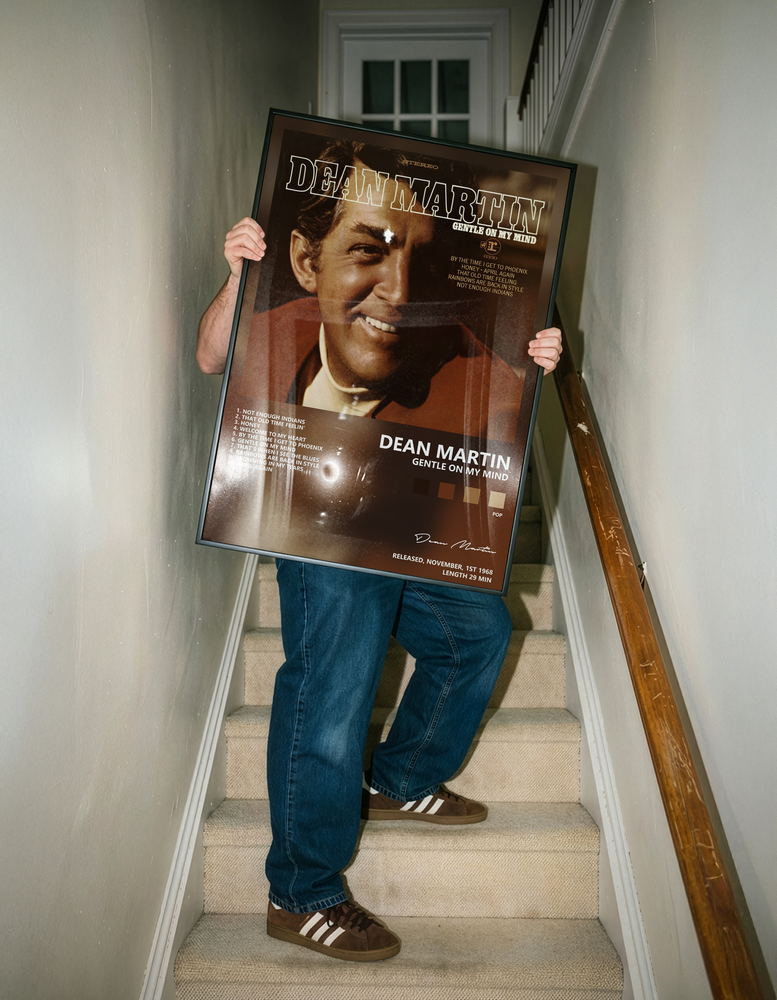 Music poster: Dean Martin — Gentle On My Mind