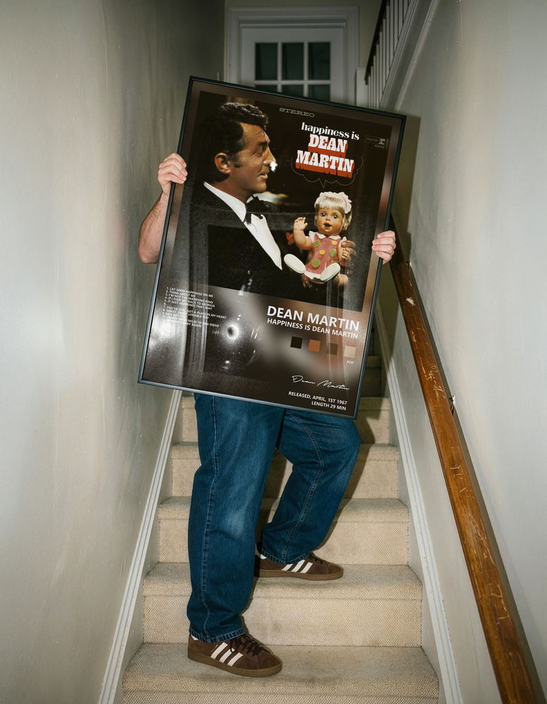 Музыкальный постер: Dean Martin — Happiness Is Dean Martin