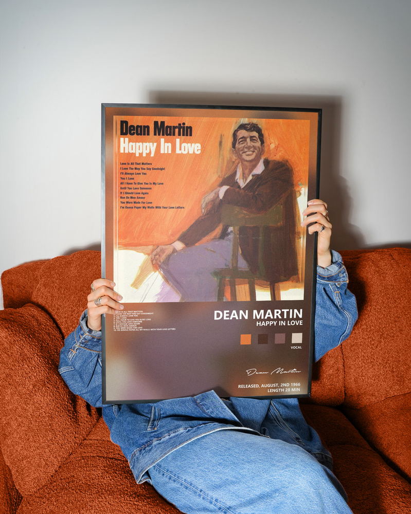 Музыкальный постер: Dean Martin — Happy In Love