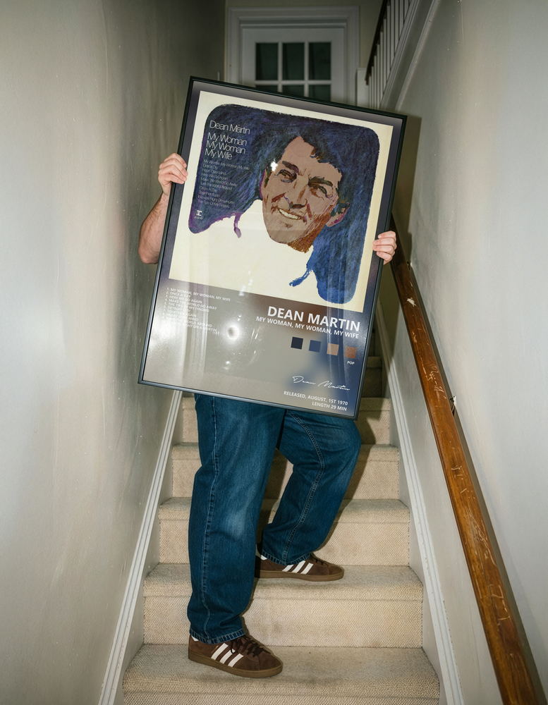 Music poster: Dean Martin — My Woman My Woman My Wife