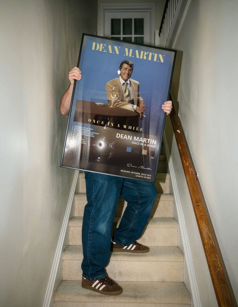 Music poster: Dean Martin — Once In a While