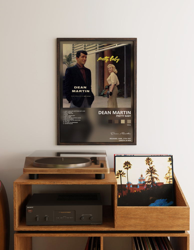 Музыкальный постер: Dean Martin — Pretty Baby