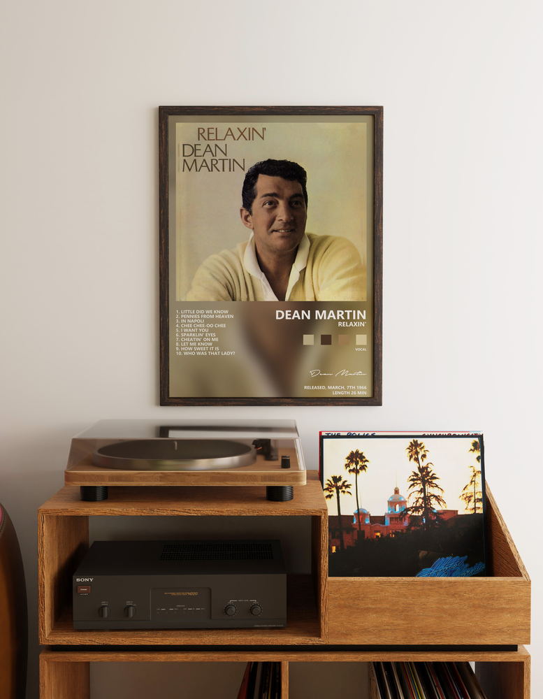 Музыкальный постер: Dean Martin — Relaxin