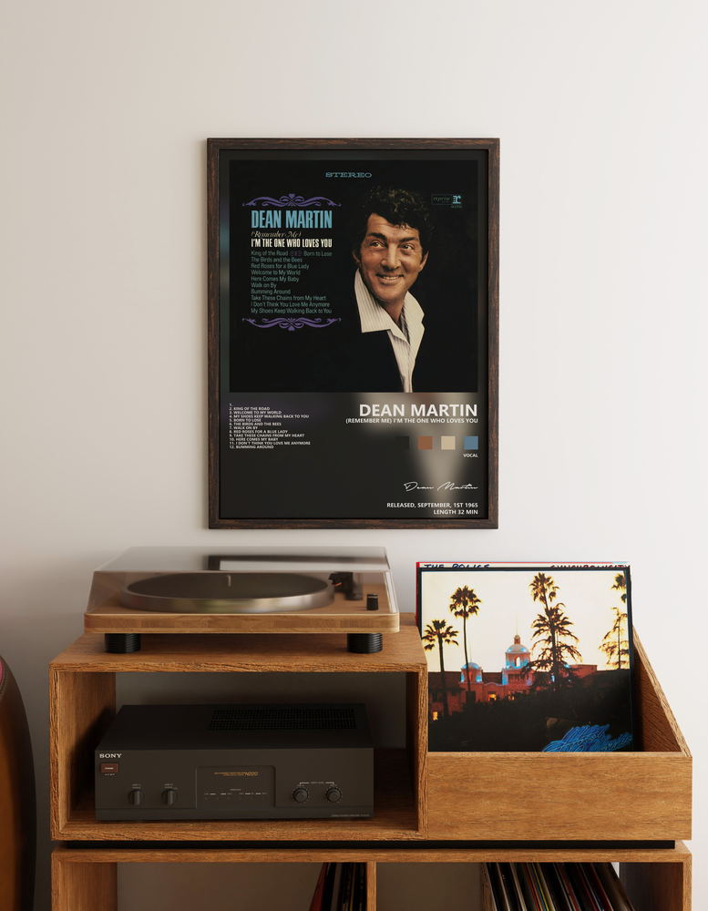 Музыкальный постер: Dean Martin — Remember Me Im the One Who Loves You