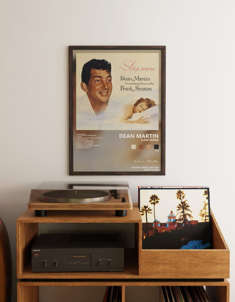 Музыкальный постер: Dean Martin — Sleep Warm
