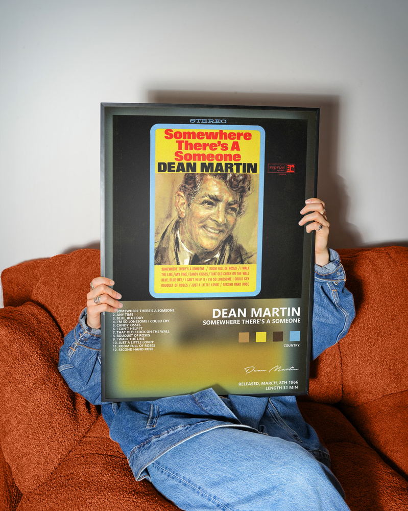 Музыкальный постер: Dean Martin — Somewhere Theres a Someone