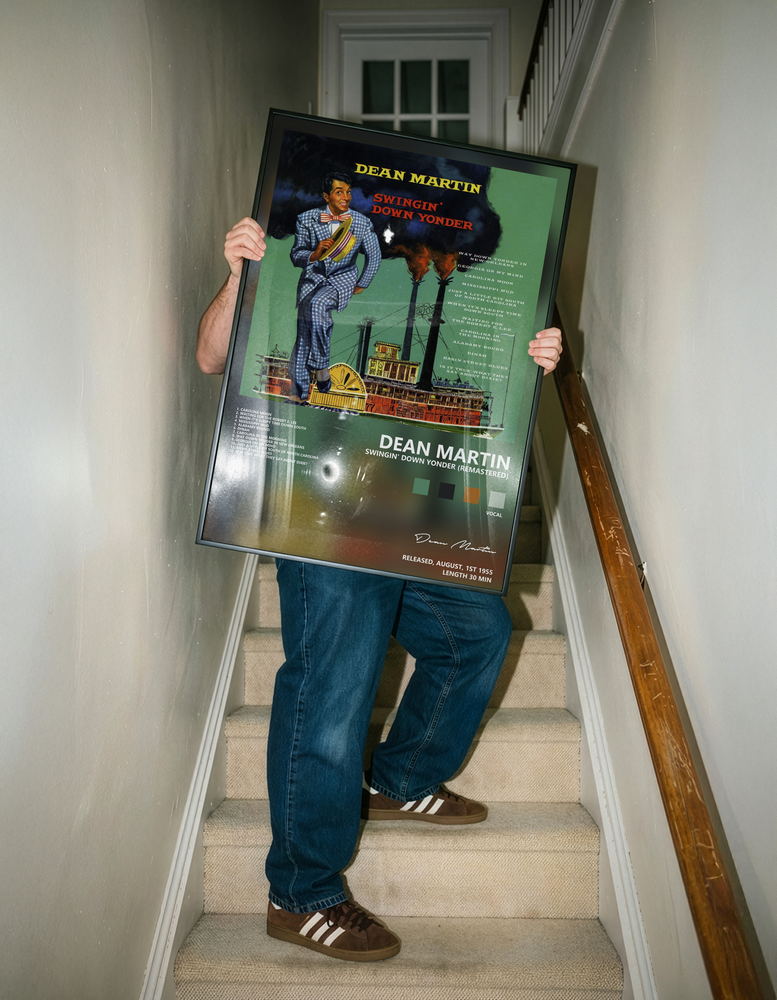 Музыкальный постер: Dean Martin — Swingin Down Yonder Remastered