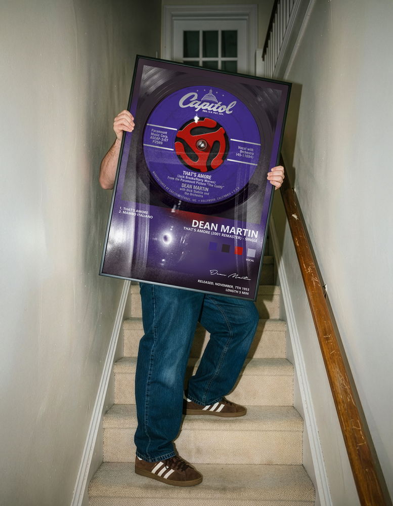 Музыкальный постер: Dean Martin — Thats Amore 2001 Remaster - Single