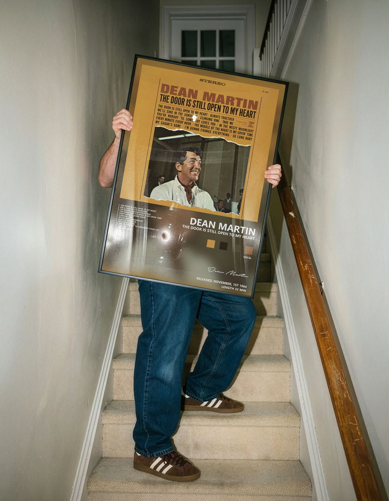 Music poster: Dean Martin — The Door Is Still Open to My Heart