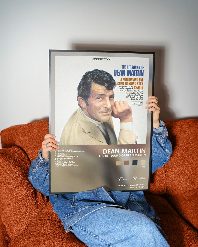 Музыкальный постер: Dean Martin — The Hit Sound of Dean Martin