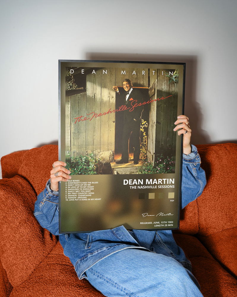 Музыкальный постер: Dean Martin — The Nashville Sessions