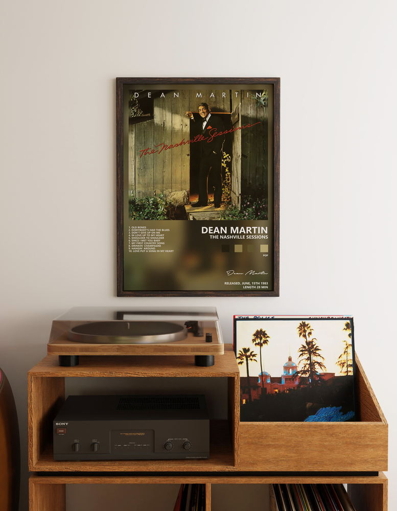 Музыкальный постер: Dean Martin — The Nashville Sessions