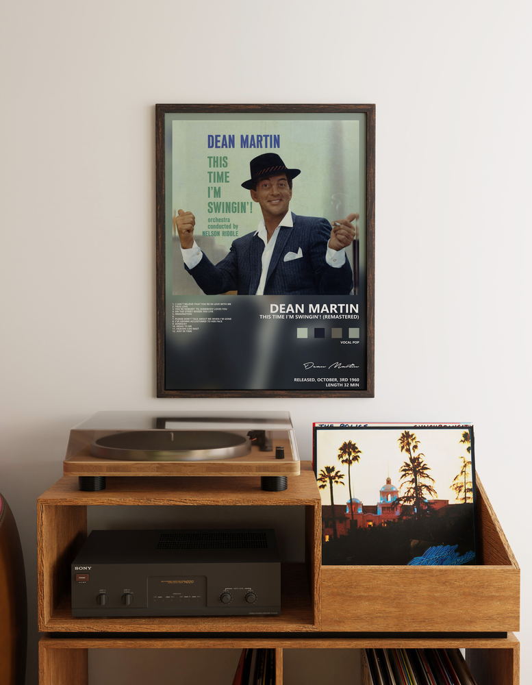 Музыкальный постер: Dean Martin — This Time Im Swingin Remastered