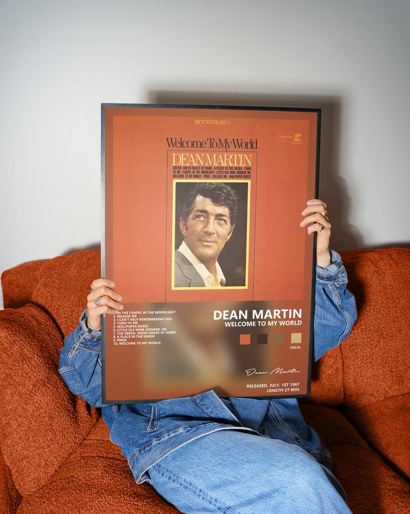 Music poster: Dean Martin — Welcome to My World