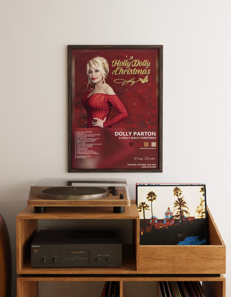 Музыкальный постер: Dolly Parton — A Holly Dolly Christmas