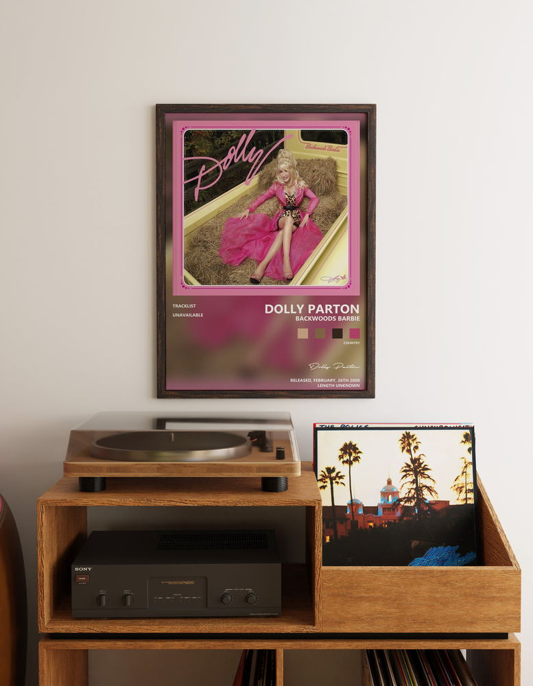 Музыкальный постер: Dolly Parton — Backwoods Barbie