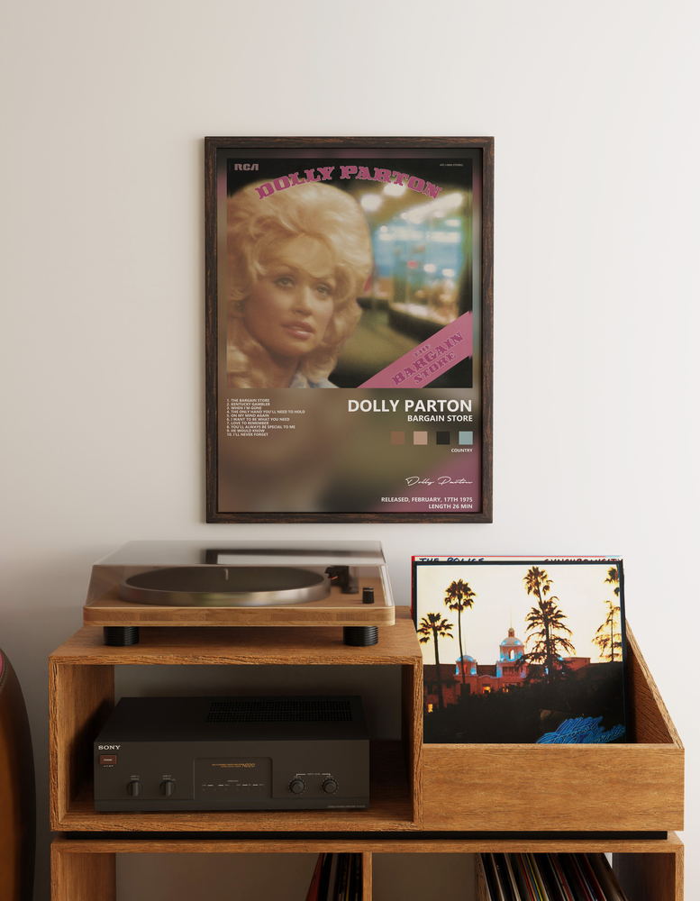 Music poster: Dolly Parton — Bargain Store