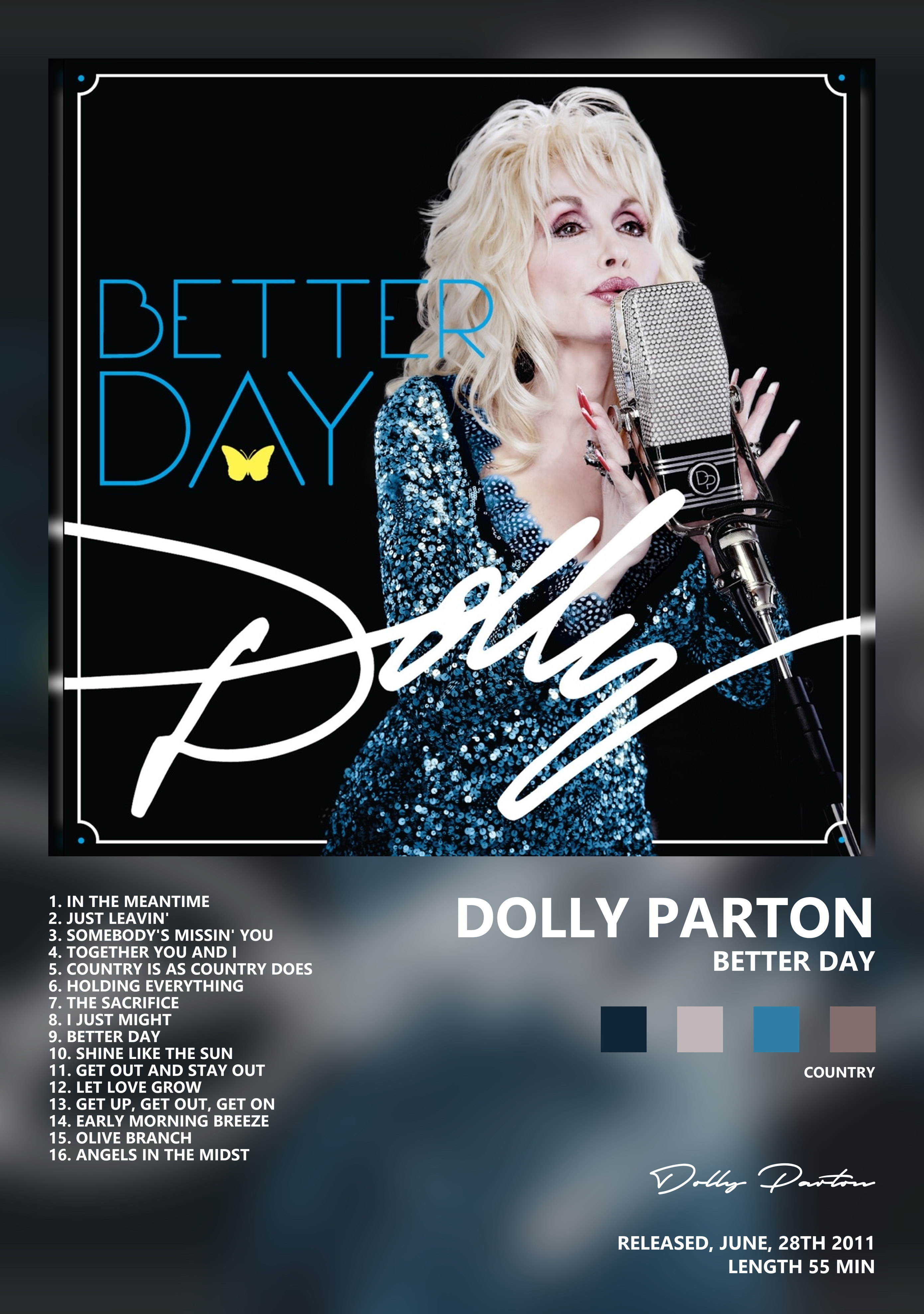 Музыкальный постер: Dolly Parton — Better Day