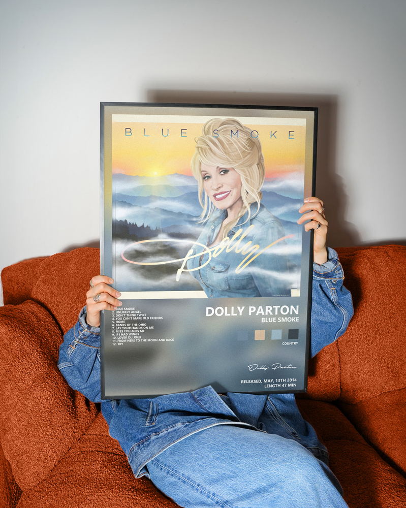 Музыкальный постер: Dolly Parton — Blue Smoke