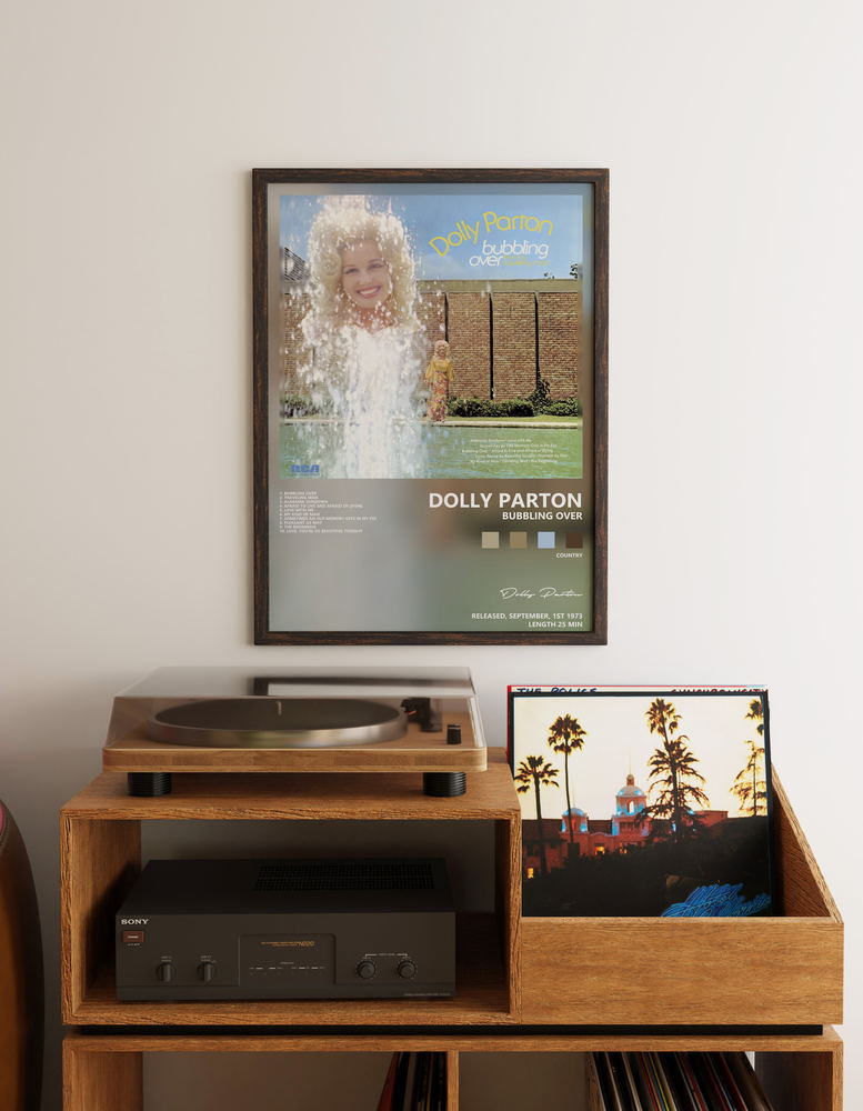 Музыкальный постер: Dolly Parton — Bubbling Over