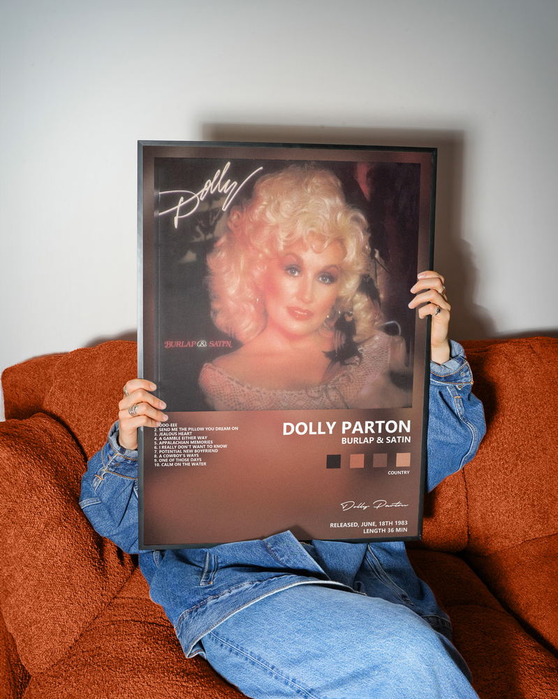 Музыкальный постер: Dolly Parton — Burlap Satin