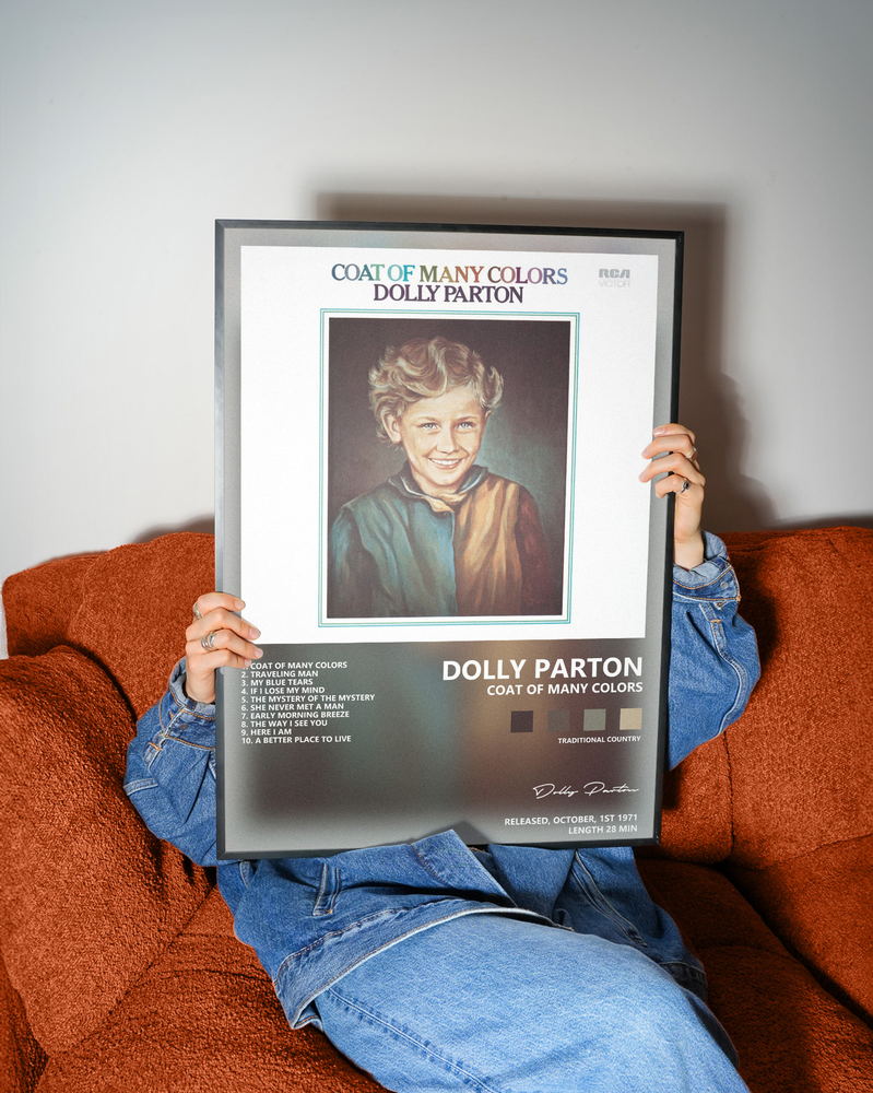 Музыкальный постер: Dolly Parton — Coat of Many Colors