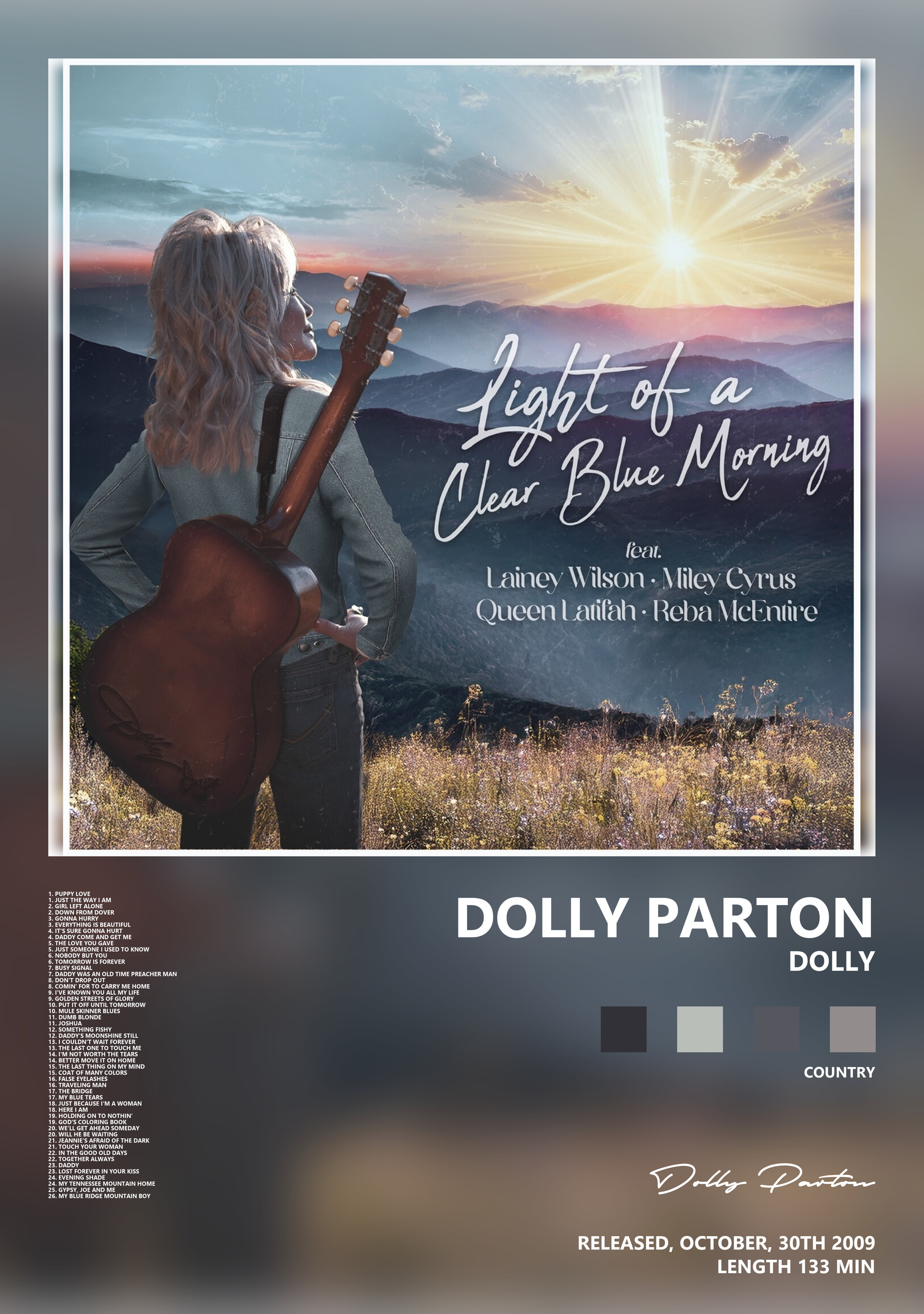 Музыкальный постер: Dolly Parton — Dolly