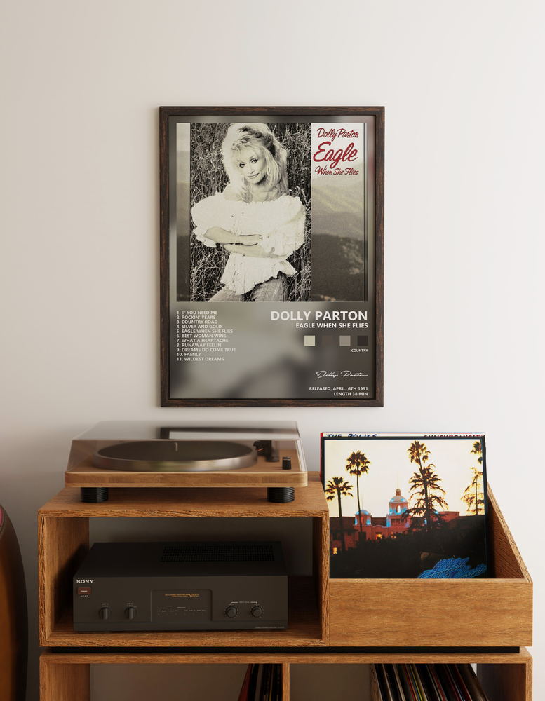 Музыкальный постер: Dolly Parton — Eagle When She Flies