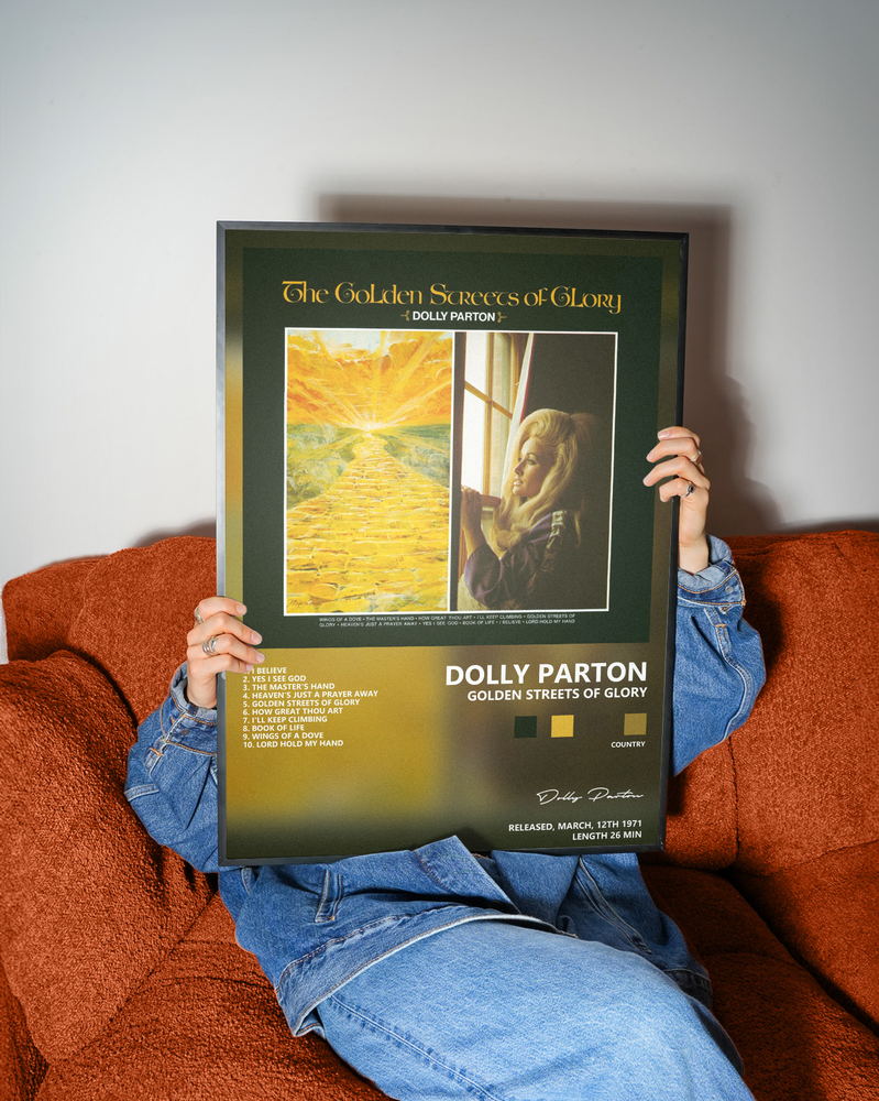 Музыкальный постер: Dolly Parton — Golden Streets of Glory
