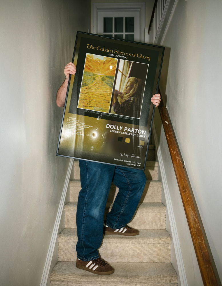 Музыкальный постер: Dolly Parton — Golden Streets of Glory