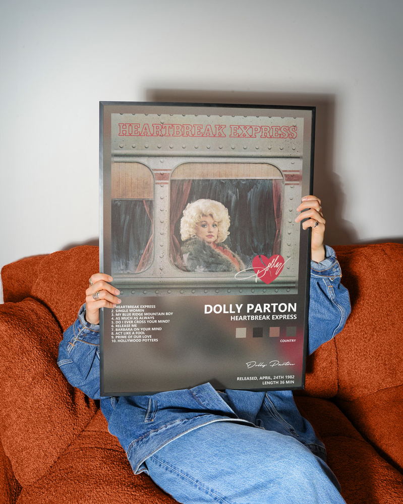 Music poster: Dolly Parton — Heartbreak Express