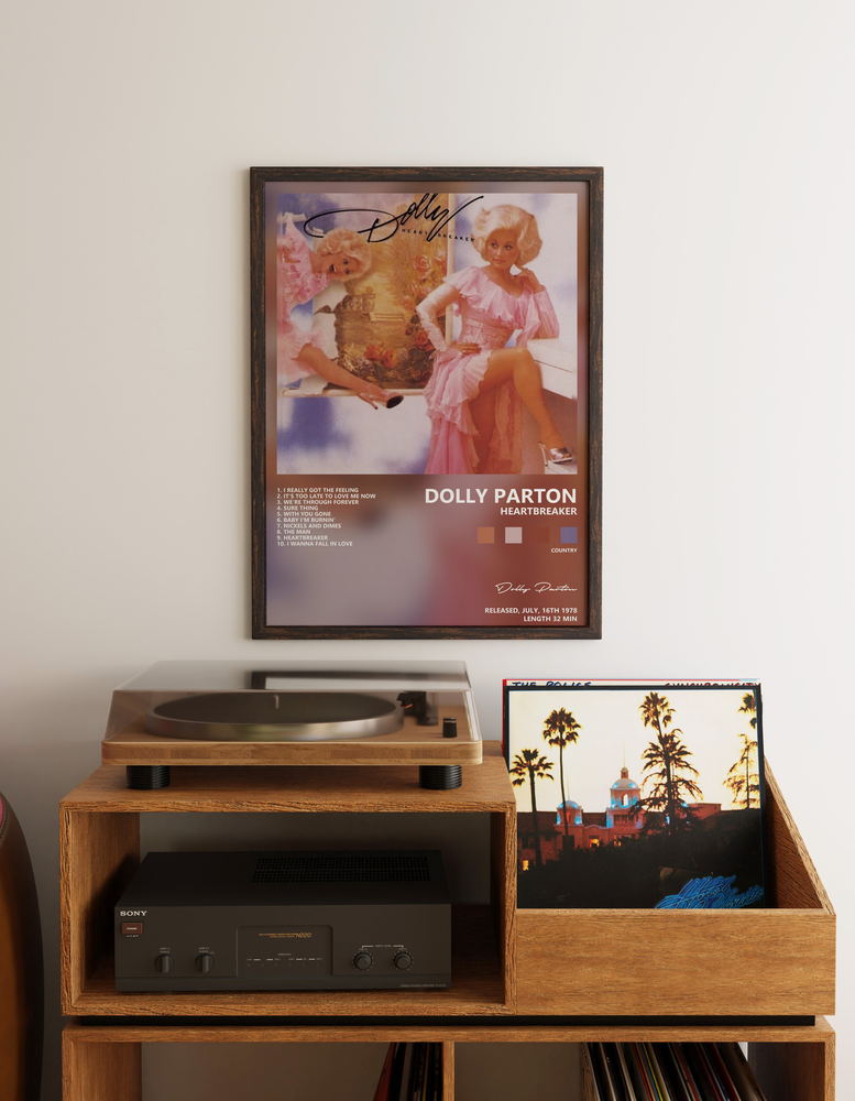 Музыкальный постер: Dolly Parton — Heartbreaker