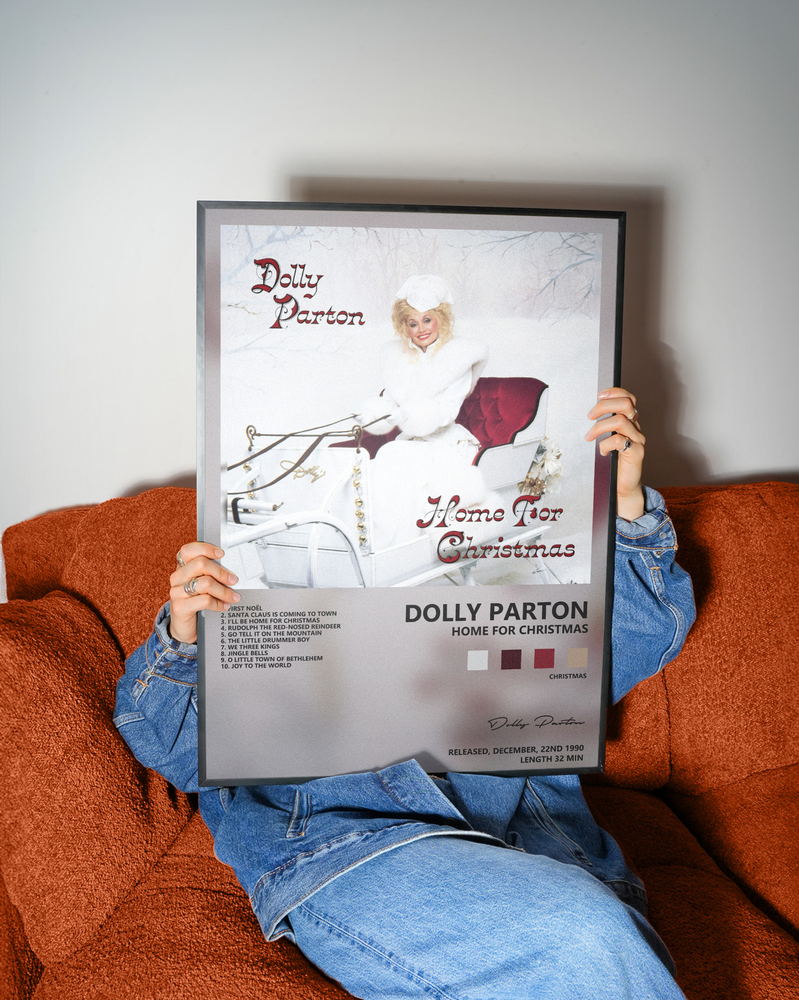 Музыкальный постер: Dolly Parton — Home for Christmas