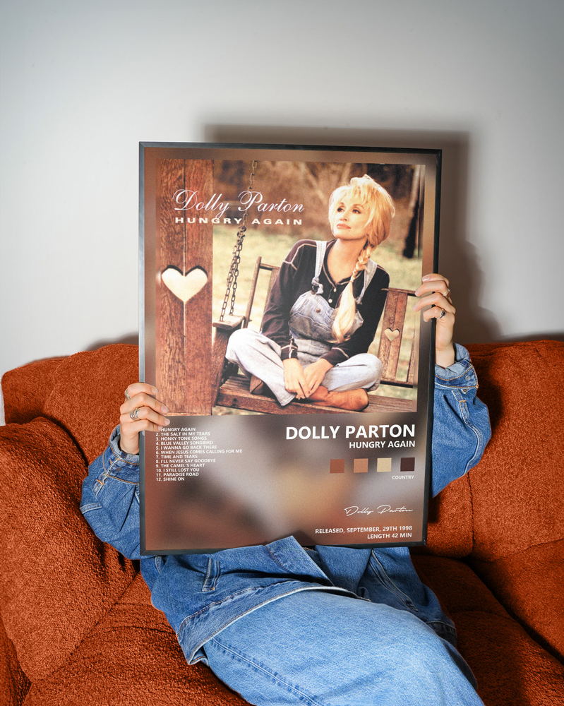 Music poster: Dolly Parton — Hungry Again