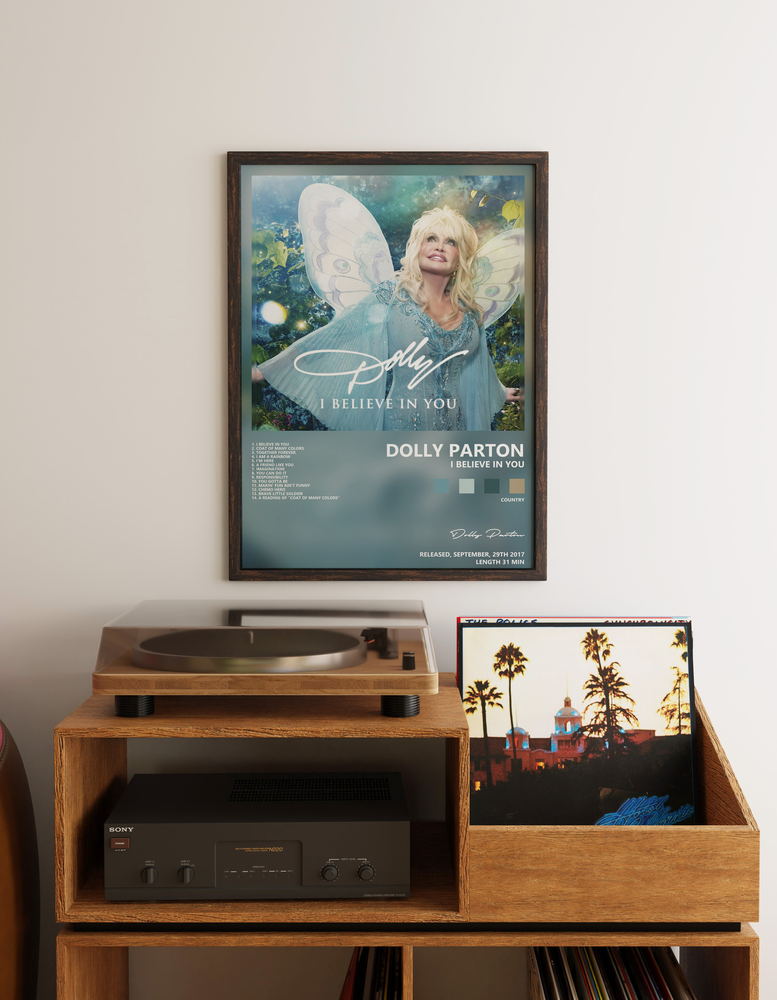Музыкальный постер: Dolly Parton — I Believe in You