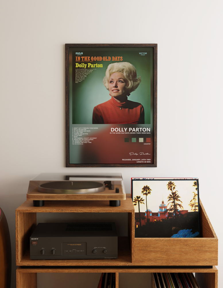 Музыкальный постер: Dolly Parton — In the Good Old Days When Times Were Bad