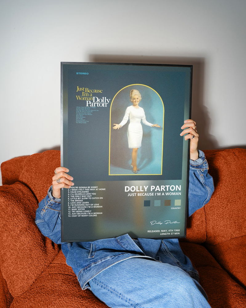 Музыкальный постер: Dolly Parton — Just Because Im a Woman