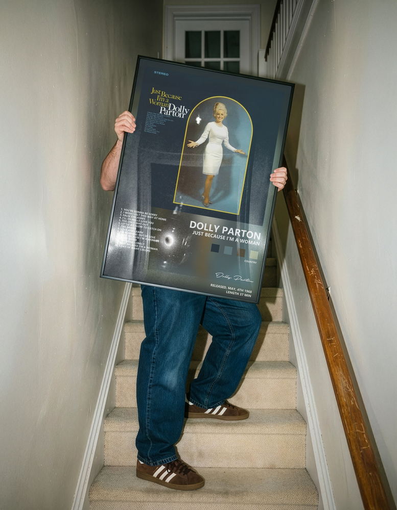 Музыкальный постер: Dolly Parton — Just Because Im a Woman