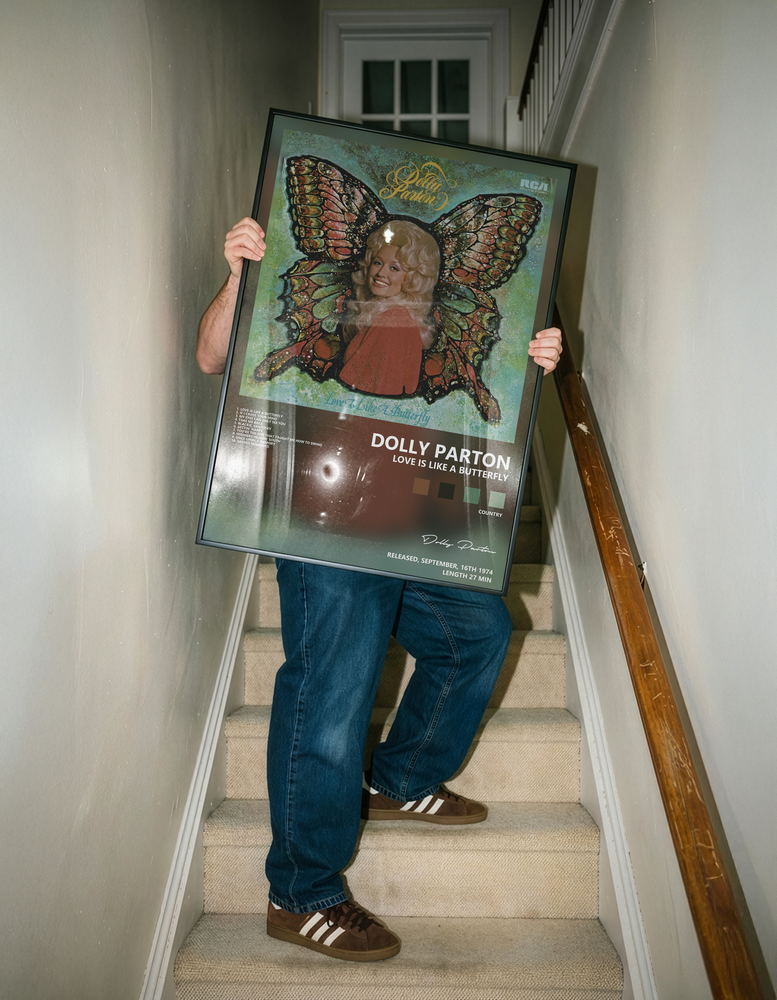 Music poster: Dolly Parton — Love Is Like a Butterfly