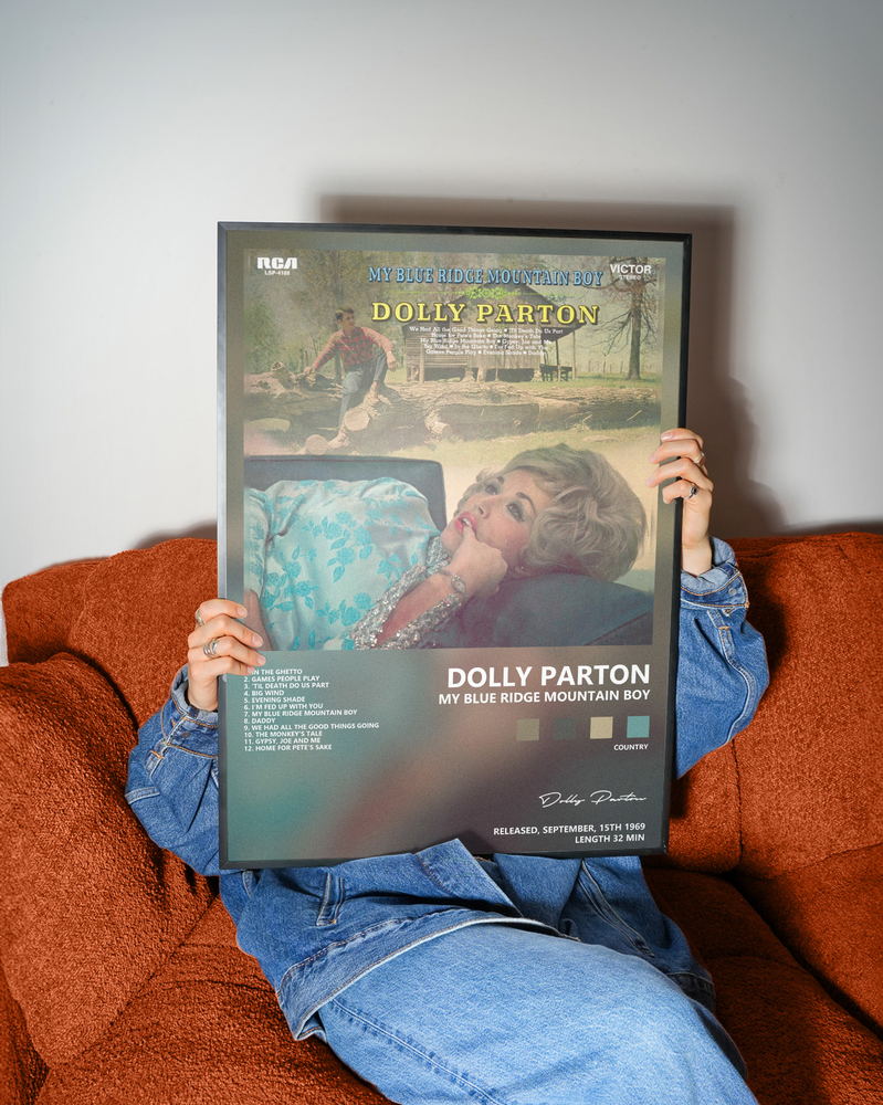 Музыкальный постер: Dolly Parton — My Blue Ridge Mountain Boy