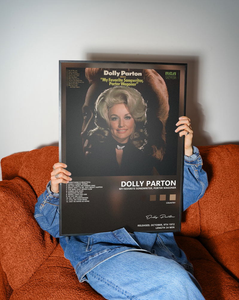 Музыкальный постер: Dolly Parton — My Favorite Songwriter Porter Wagoner