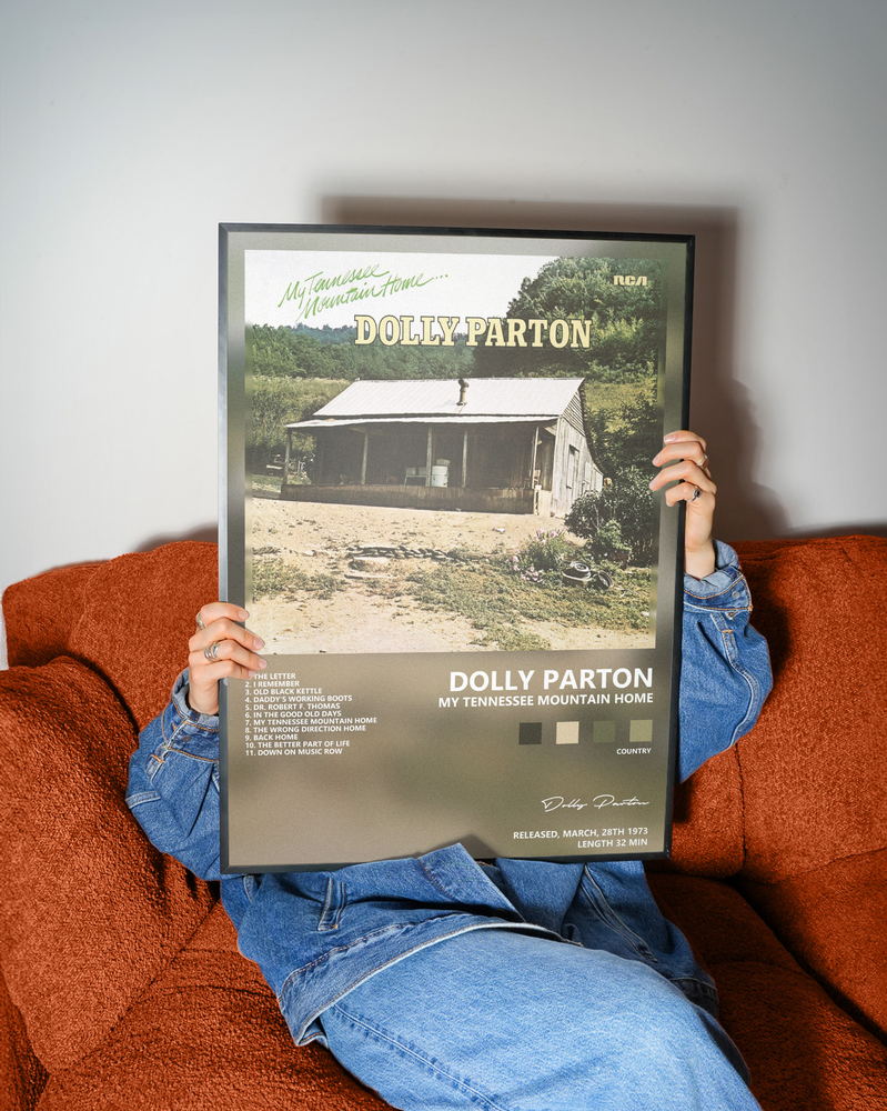 Музыкальный постер: Dolly Parton — My Tennessee Mountain Home