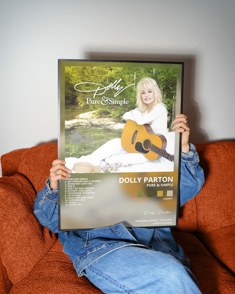 Music poster: Dolly Parton — Pure Simple