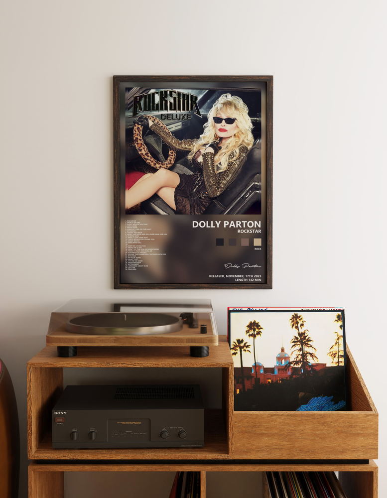 Музыкальный постер: Dolly Parton — Rockstar