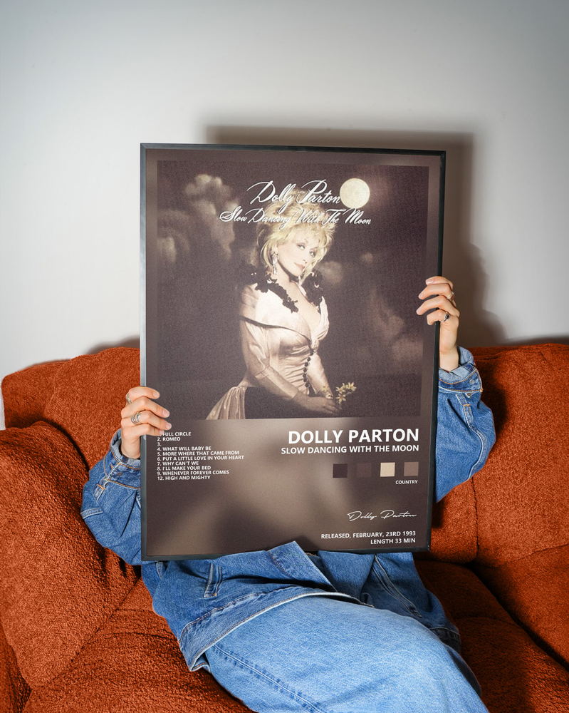 Музыкальный постер: Dolly Parton — Slow Dancing With the Moon