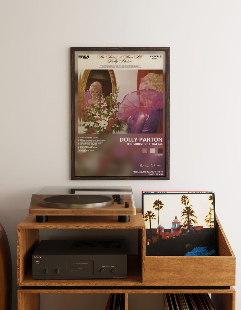 Музыкальный постер: Dolly Parton — The Fairest of Them All