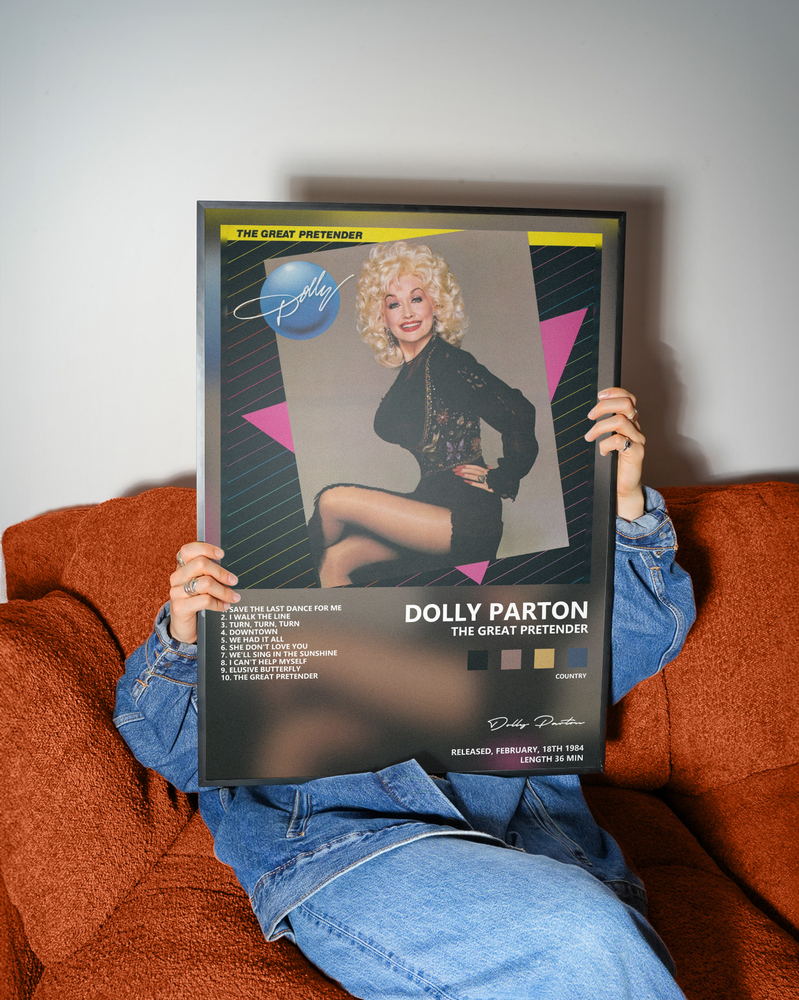 Музыкальный постер: Dolly Parton — The Great Pretender