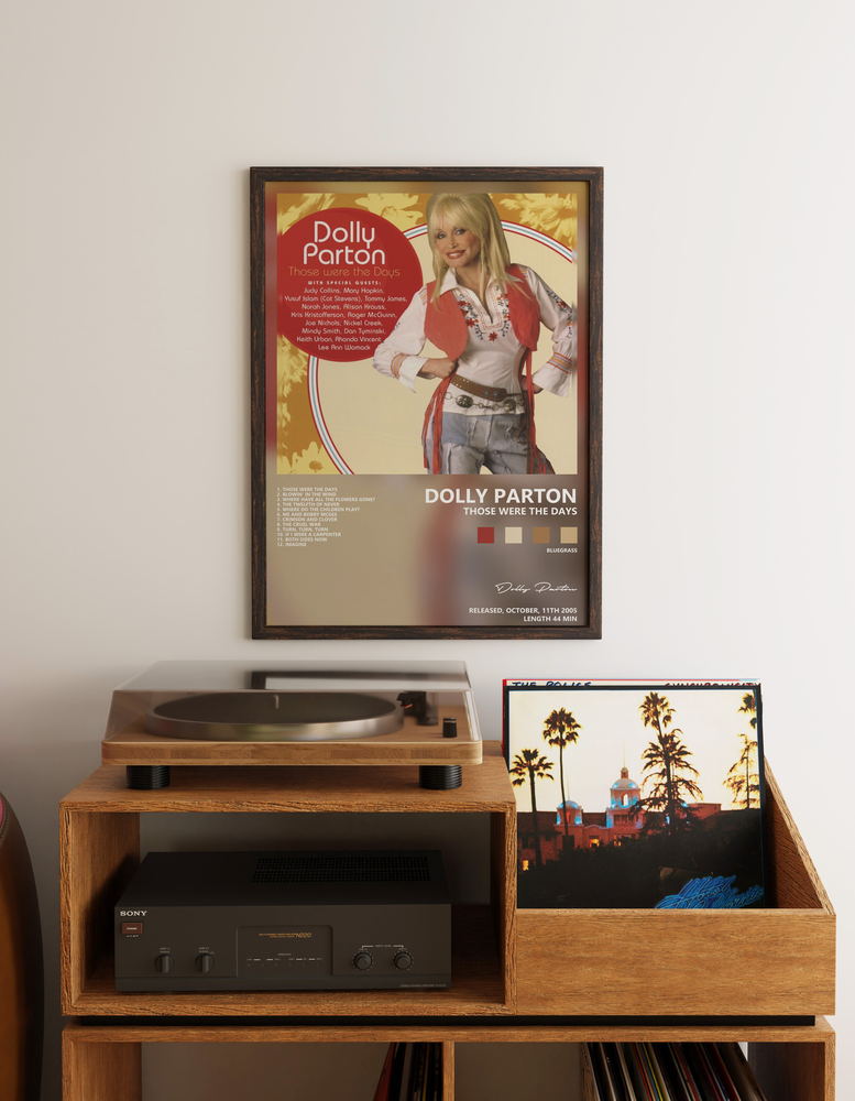 Музыкальный постер: Dolly Parton — Those Were the Days