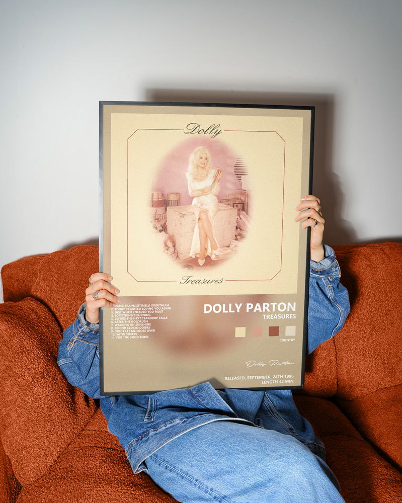 Music poster: Dolly Parton — Treasures
